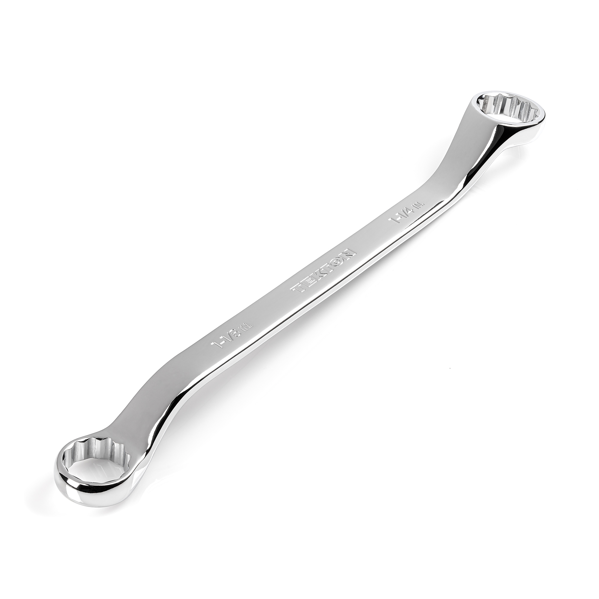 TEKTON 1-1/8 x 1-1/4 Inch 45-Degree Offset Box End Wrench | WBE23329